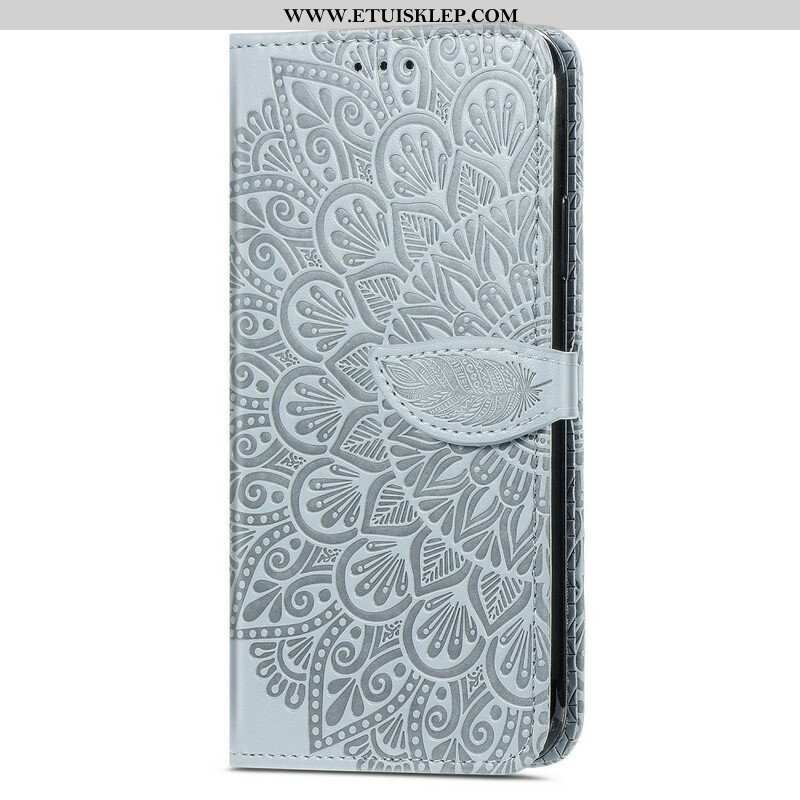 Etui Folio do iPhone 13 Mini Plemienne Liście